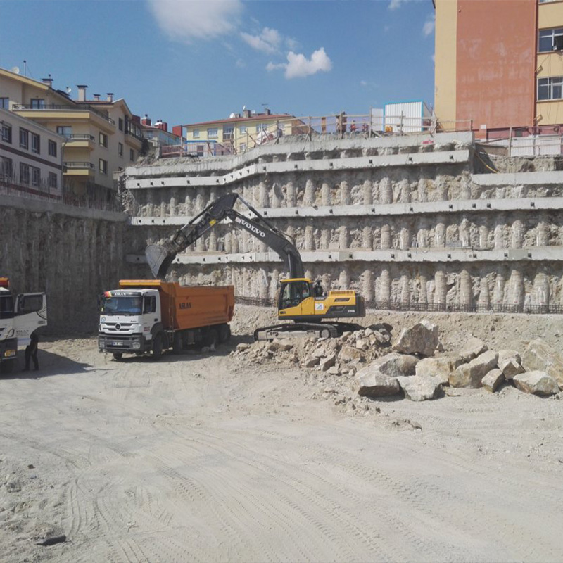 Kalıcı ve Geçici Öngermeli Ankraj, Mini Kazık İmalatları ve Uygulamaları